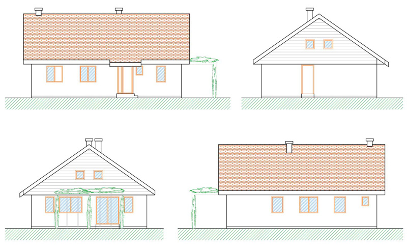 Bezeg 10,00m x 13,00m = 100,41m2 Bezeg