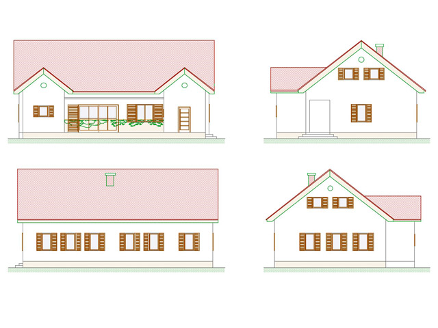 Hermelika 15,10 m x 11,10 m - 136,92 m2 Hermelika