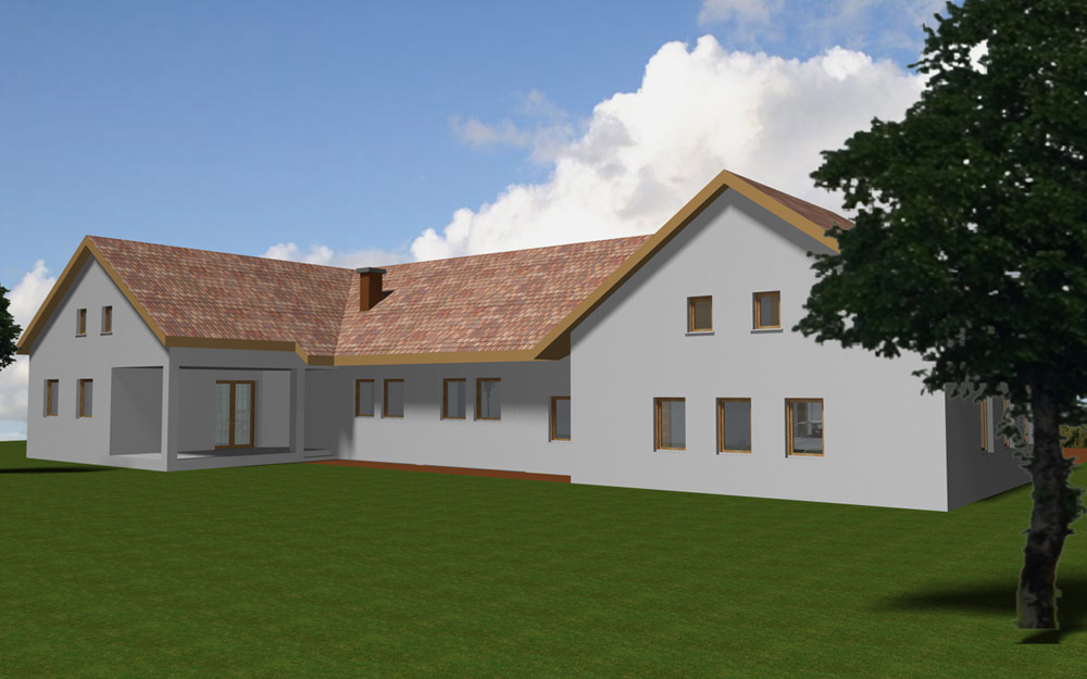Medica 14,36m x 27,52m = 260,64m2 Medica