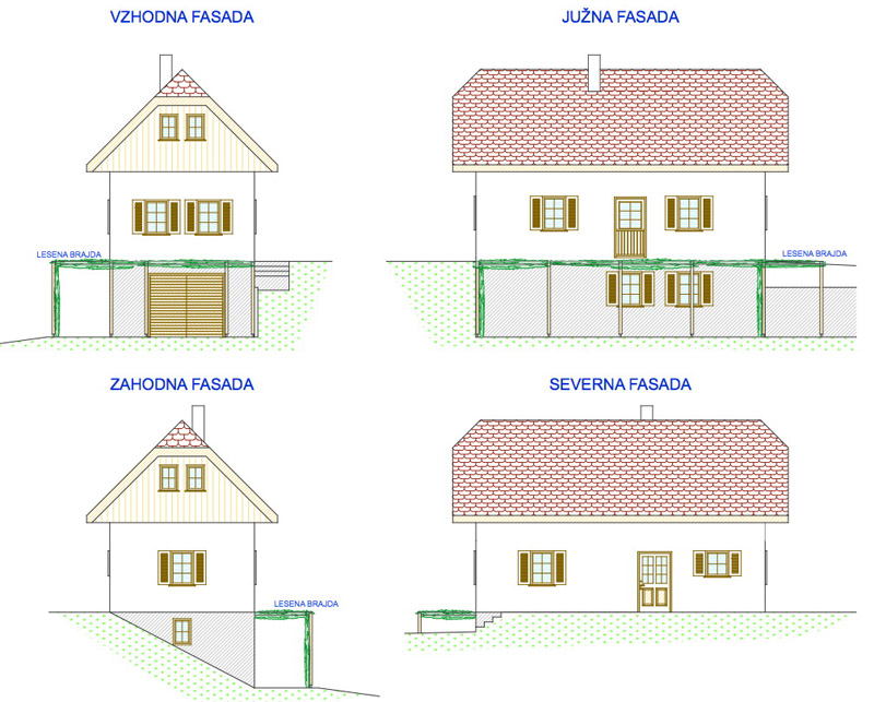 Pelin 1 5,00m x 10,00m - 117,86 m2 Pelin 1