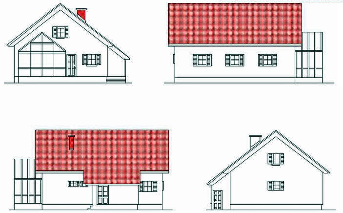 Robida 1 15,60 m x 11,70 m - 121,25 m2 Robida 1