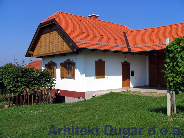Šmarnica 7,50 m x 7,60 m - 52,99 m2 Šmarnica