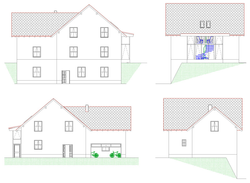 Zvonček 17,23 m x 10,28 m - 349,91 m2 Zvonček